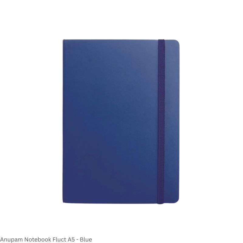 Notebook Anupam Fluct Rulled Journal – Premium Matte Finish with Elastic Closure