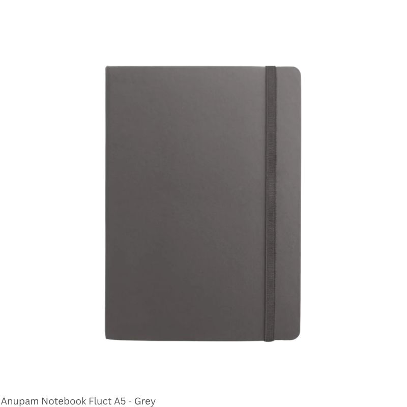 Notebook Anupam Fluct Rulled Journal – Premium Matte Finish with Elastic Closure
