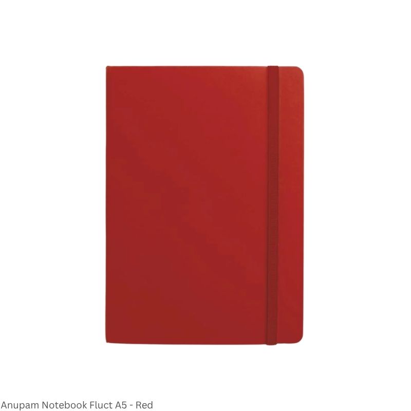 Notebook Anupam Fluct Rulled Journal – Premium Matte Finish with Elastic Closure