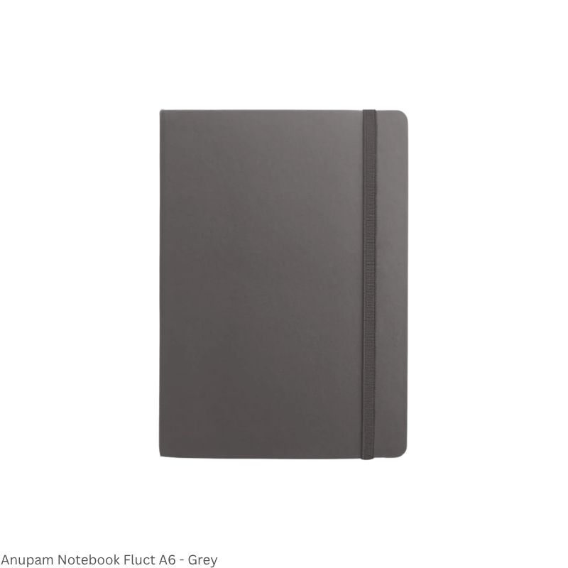 Notebook Anupam Fluct Rulled Journal – Premium Matte Finish with Elastic Closure