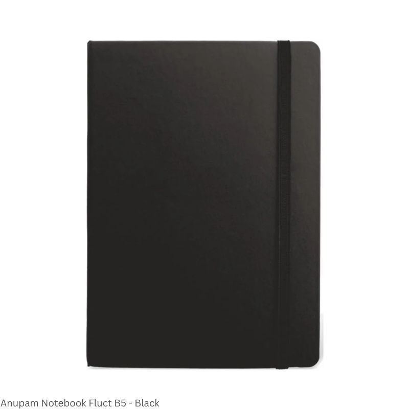 Notebook Anupam Fluct Rulled Journal – Premium Matte Finish with Elastic Closure