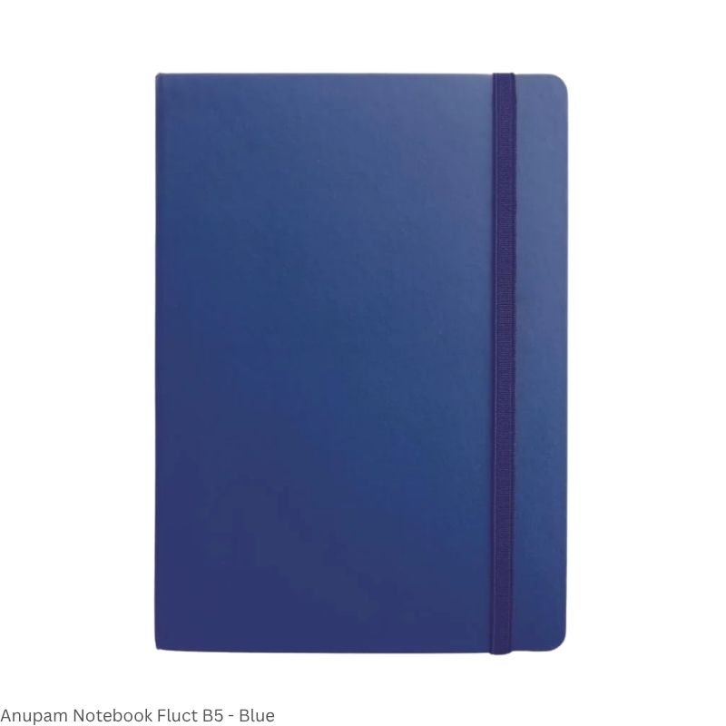 Notebook Anupam Fluct Rulled Journal – Premium Matte Finish with Elastic Closure