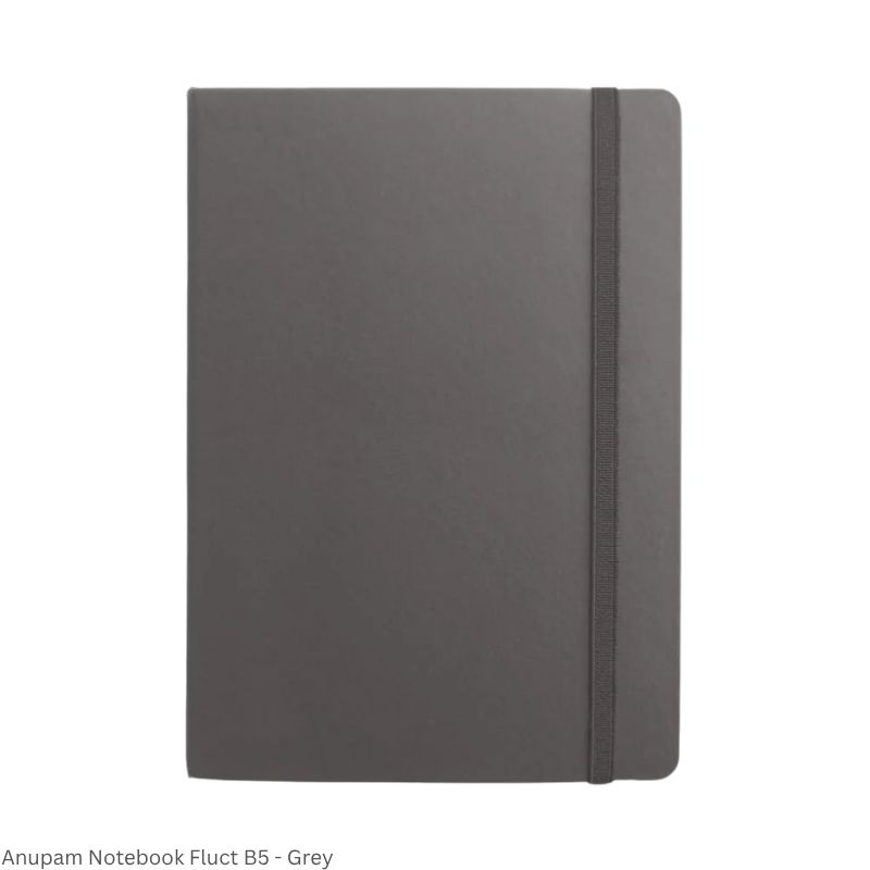 Notebook Anupam Fluct Rulled Journal – Premium Matte Finish with Elastic Closure