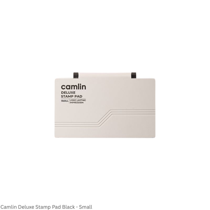 Camlin Deluxe Stamp Pad – Small & Large (Available in Violet, Red & Black)
