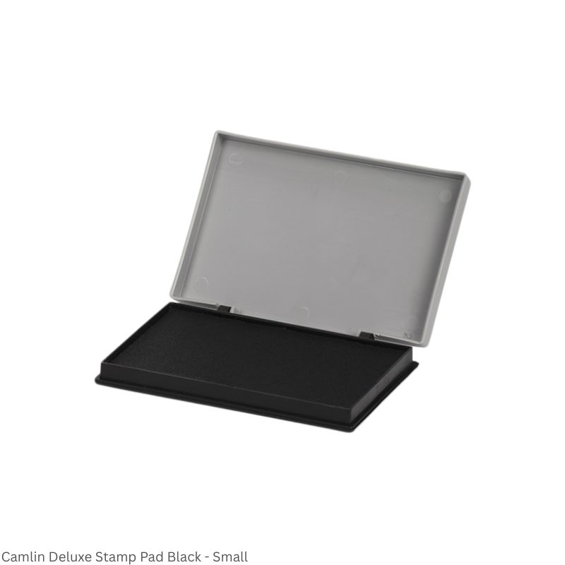 Camlin Deluxe Stamp Pad – Small & Large (Available in Violet, Red & Black)