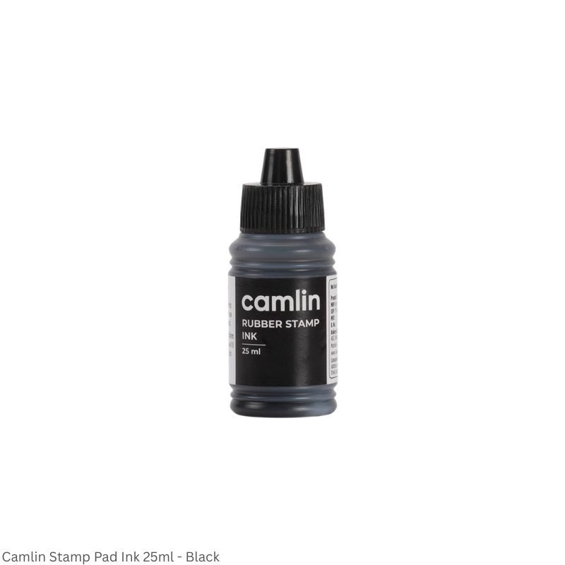 Camlin Stamp Pad Ink 25ml and 100ml Available in Violet, Red and Black