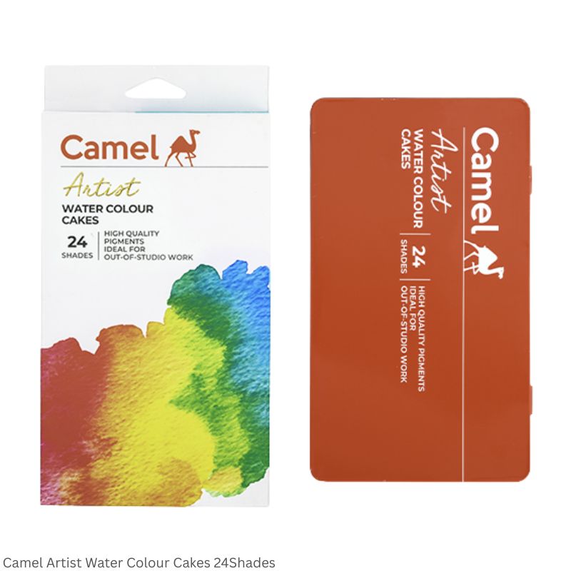 Camel Artist Water Colours Cakes 18, 24 and 48 Shades