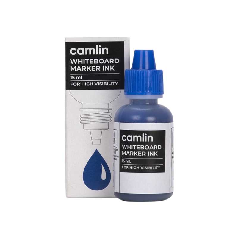 White Board Marker Ink Camlin in 4 Different Colours 15ml per bottle