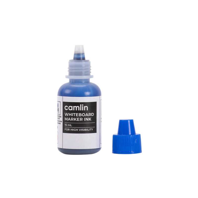 White Board Marker Ink Camlin in 4 Different Colours 15ml per bottle
