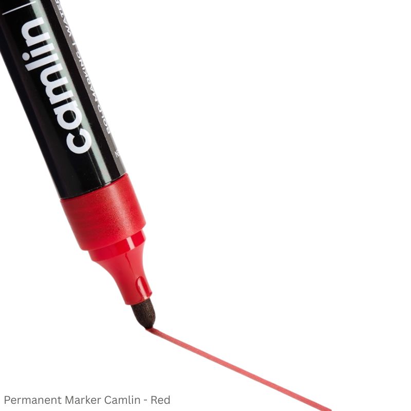 Permanent Marker Camlin in 4 Different Colours