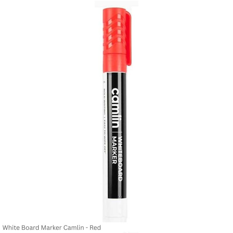 White Board Marker Camlin in 4 Different Colours