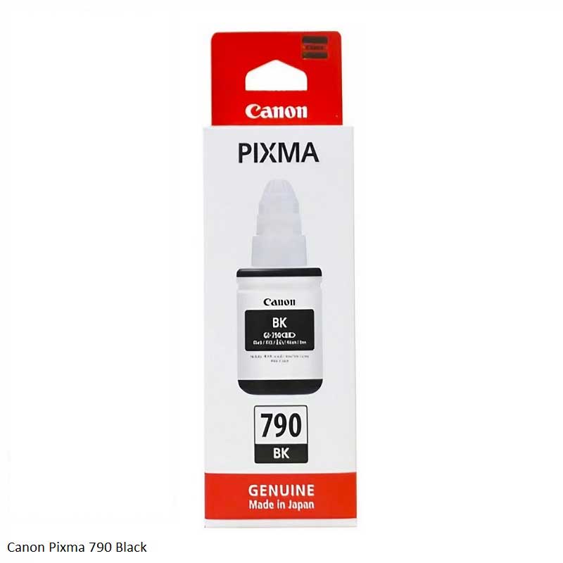 Pixma 790 Printer Ink – Black 135ml, Cyan 70ml, Magenta 70ml & Yellow 70ml | Compatible with G1000, G1010, G2000, G2002, G2010, G2012, G3000, G3010, G3012, G4000 & G4010