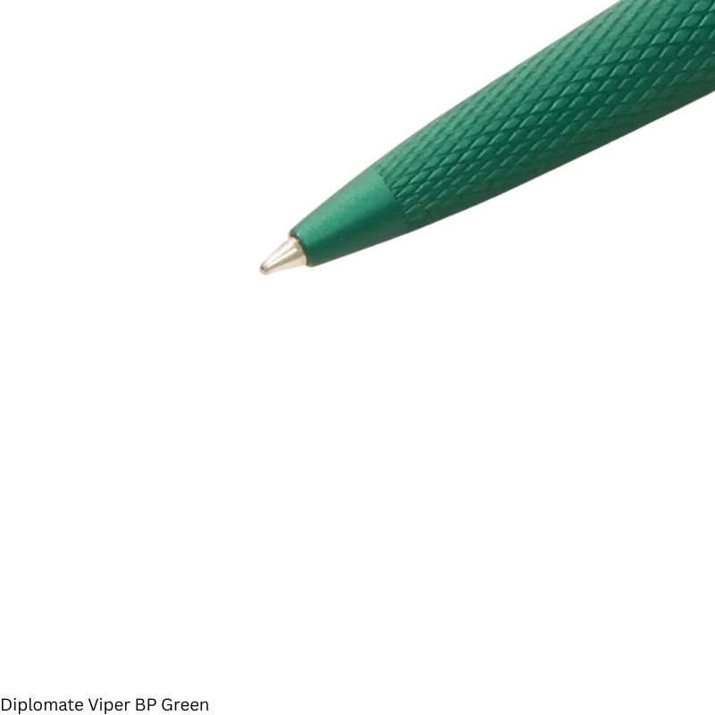 Diplomat Viper Green Ballpoint Fine Point Pen – Black Ink