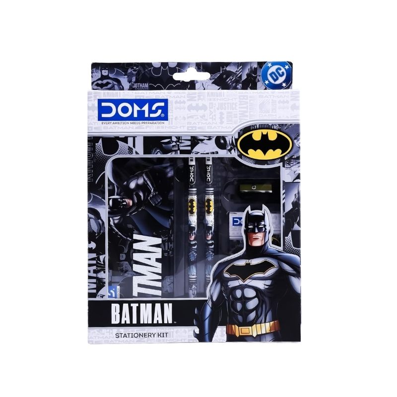 DOMS Stationery Kits – Speedz, Wonder Woman, Batman, Superman, Unicorn