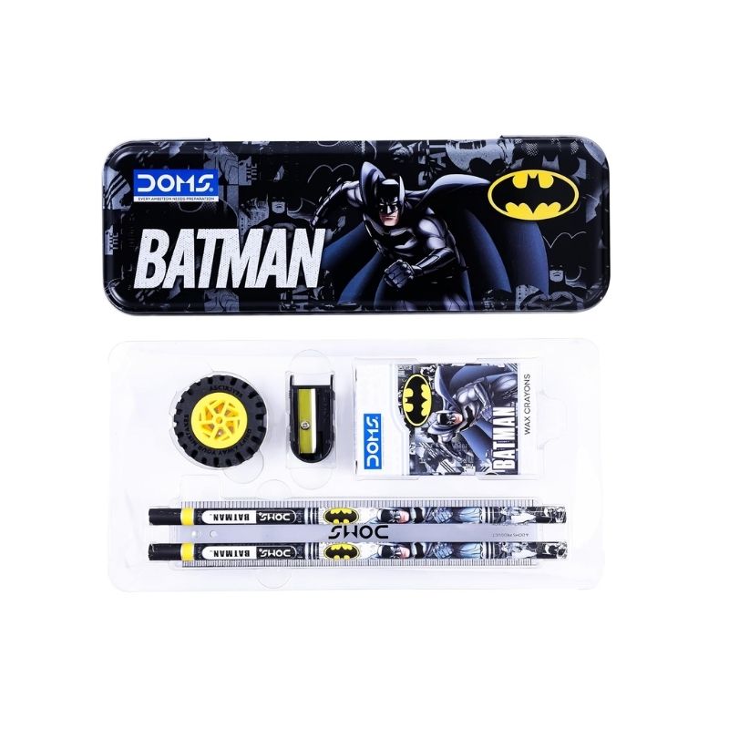 DOMS Stationery Kits – Speedz, Wonder Woman, Batman, Superman, Unicorn