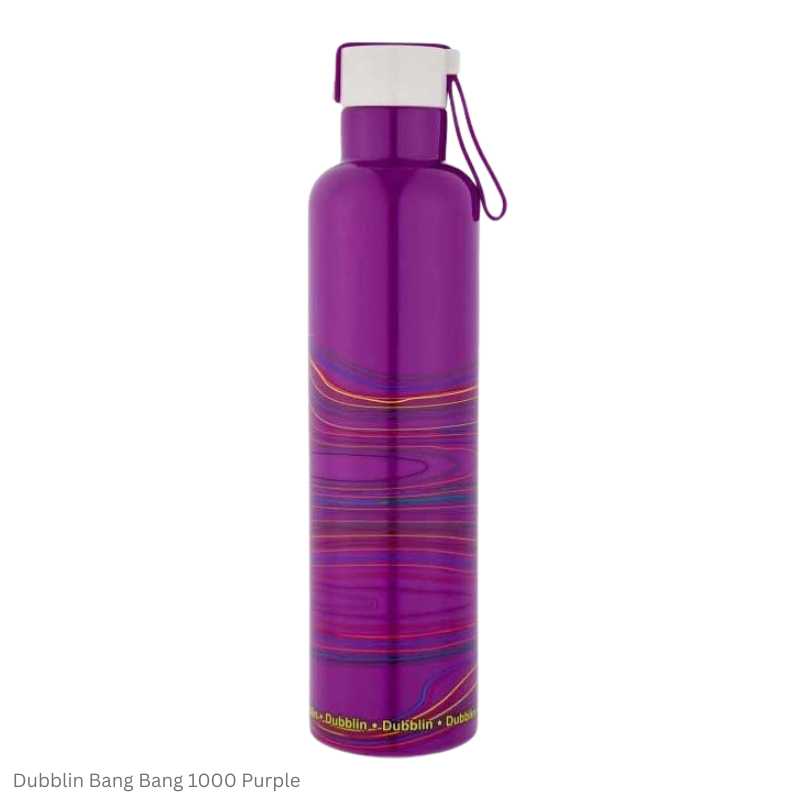 Dubblin Bang Bang 1000 Insulated Water Bottle 900ml in Assorted Colours
