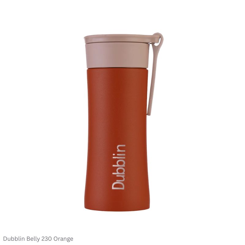 Dubblin Belly 230 Insulated Water Bottle 230ml in Assorted Colours