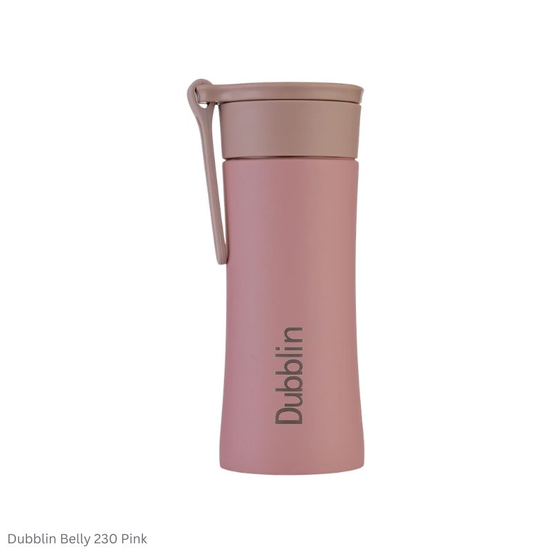 Dubblin Belly 230 Insulated Water Bottle 230ml in Assorted Colours
