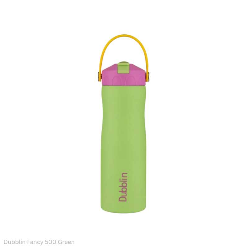Dubblin Fancy 500 Insulated Water Bottle 500ml in Assorted Colours