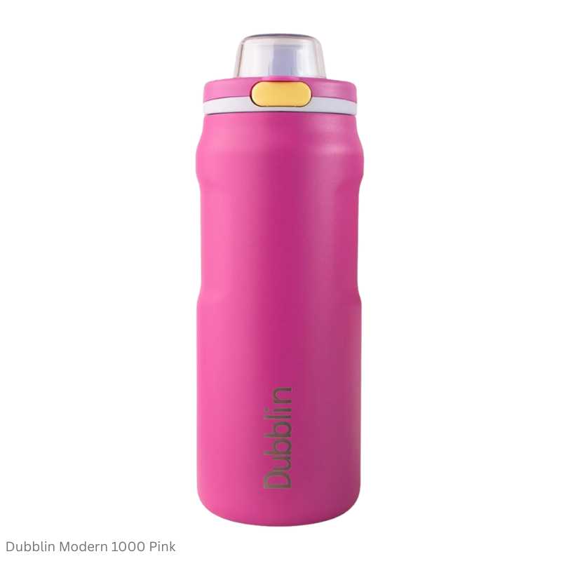 Dubblin Modern 1000 Insulated Water Bottle 1000ml in Assorted Colours