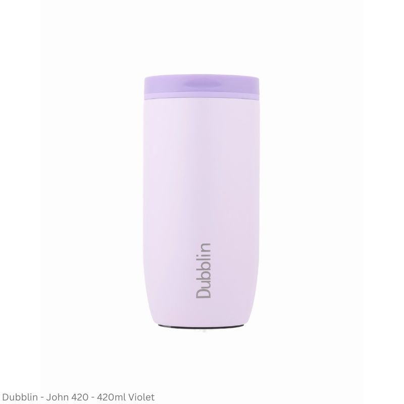 Dubblin JOHN 420 Double Walled Stainless Steel MUG 420 ML - Assorted Colors