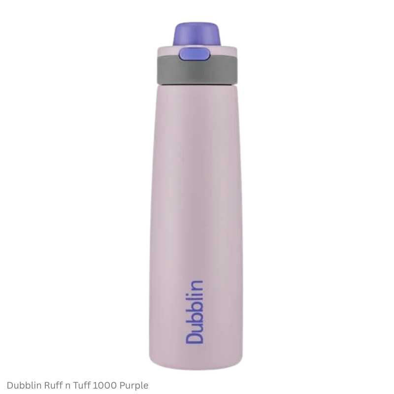Dubblin Ruff and Tuff 550 and 1000 Insulated Water Bottle 550ml and 1000ml in Assorted Colours