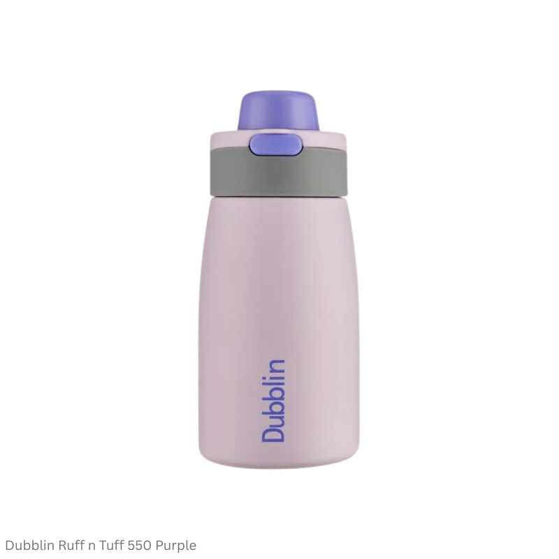 Dubblin Ruff and Tuff 550 and 1000 Insulated Water Bottle 550ml and 1000ml in Assorted Colours