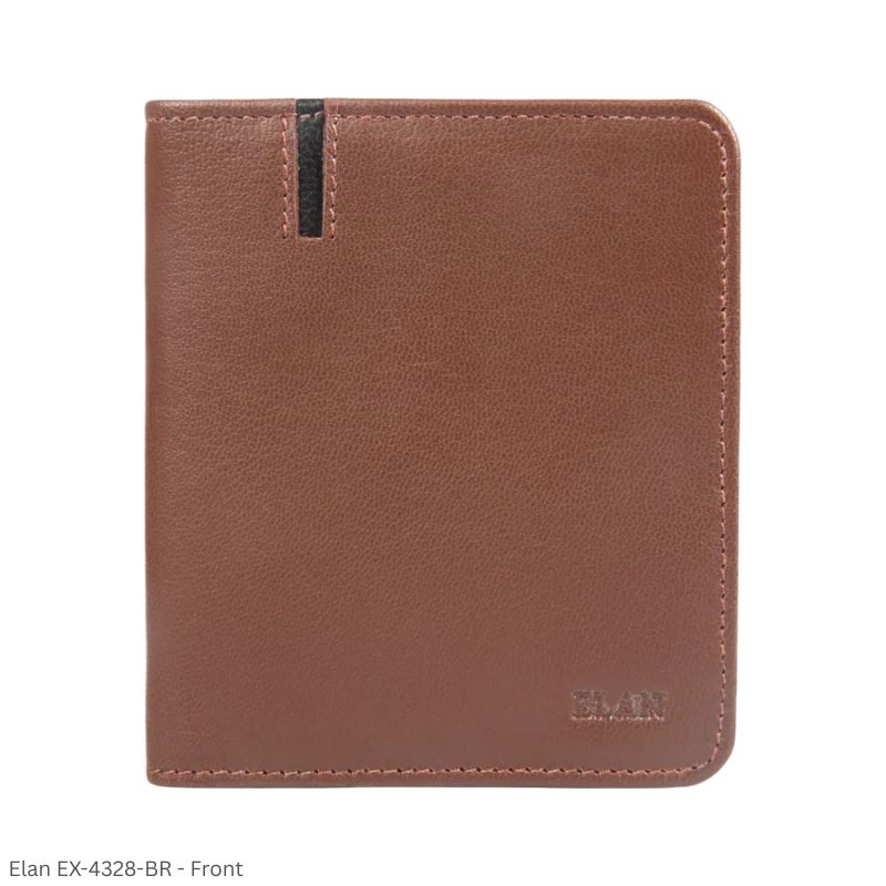 Elan Card Holder EX-4328 - Color Black, Brown and Green