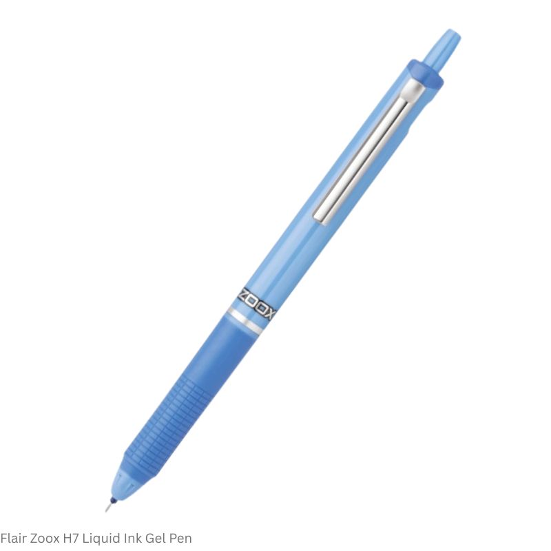 Flair Zoox H7 Liquid Ink Pen Ink Color Black and Blue