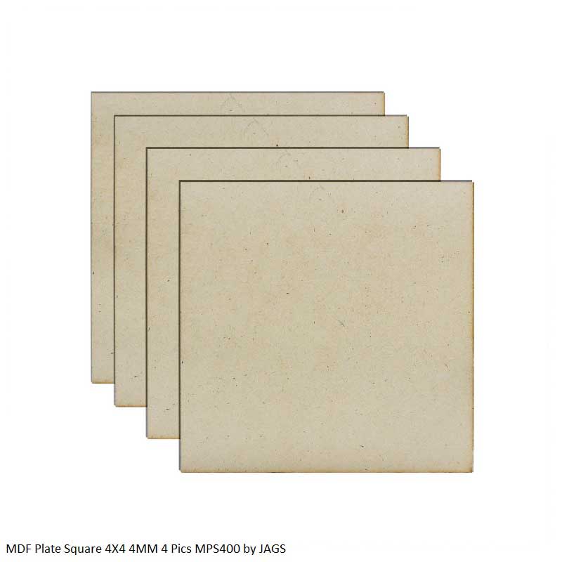 MDF DIY Plain Wooden Board Blank Name Plates Square & Round Shapes