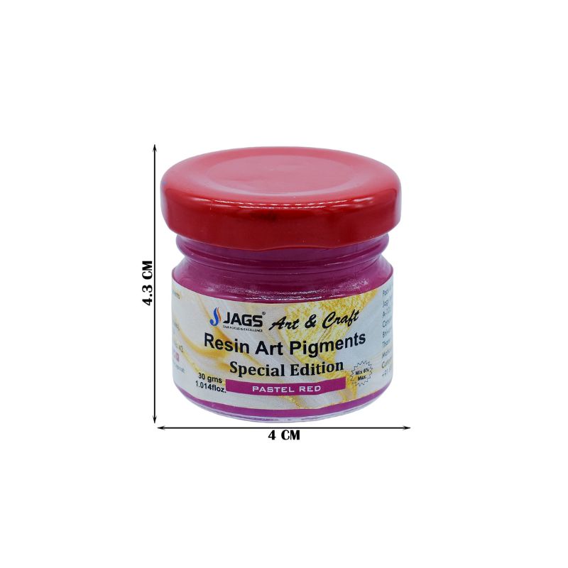 Resin Art Pigments – Vibrant Metallic Colors for Epoxy Art 30grams pack