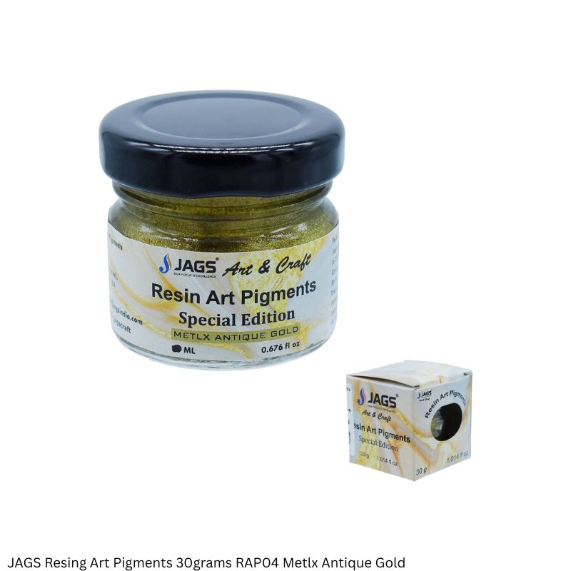 Resin Art Pigments – Vibrant Metallic Colors for Epoxy Art 30grams pack