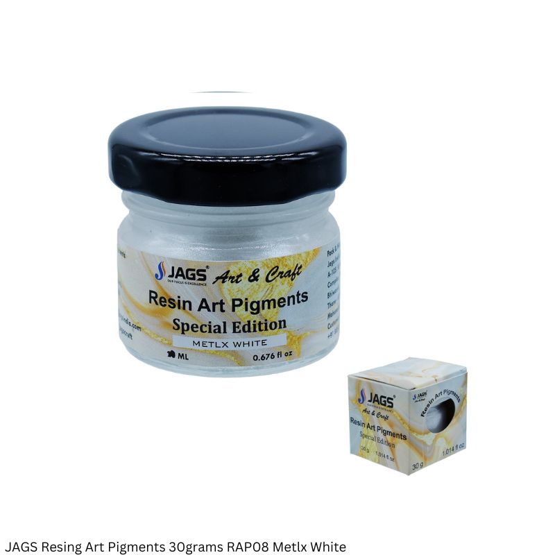 Resin Art Pigments – Vibrant Metallic Colors for Epoxy Art 30grams pack