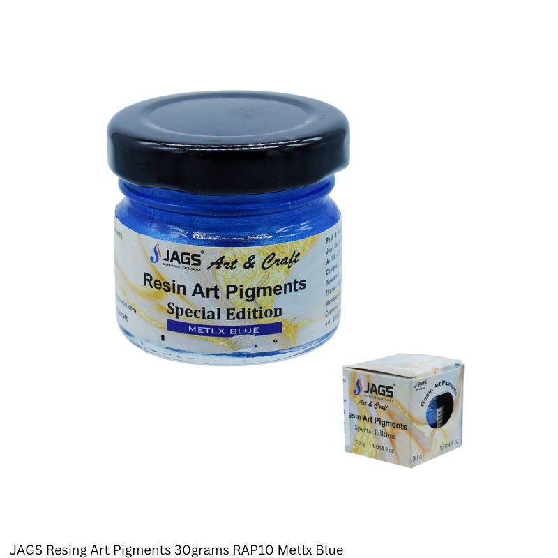 Resin Art Pigments – Vibrant Metallic Colors for Epoxy Art 30grams pack