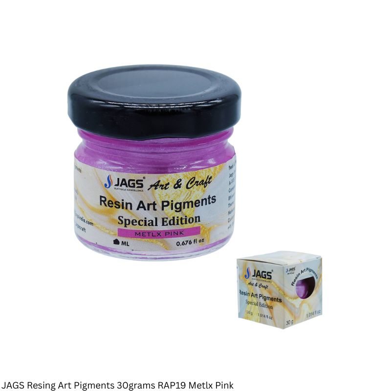Resin Art Pigments – Vibrant Metallic Colors for Epoxy Art 30grams pack