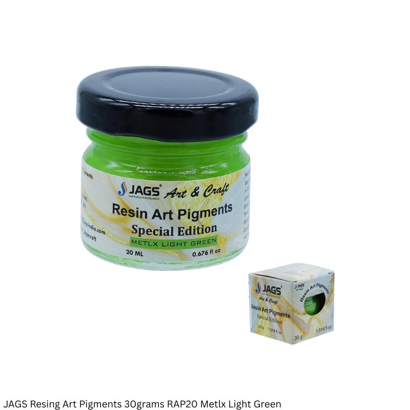 Resin Art Pigments – Vibrant Metallic Colors for Epoxy Art 30grams pack
