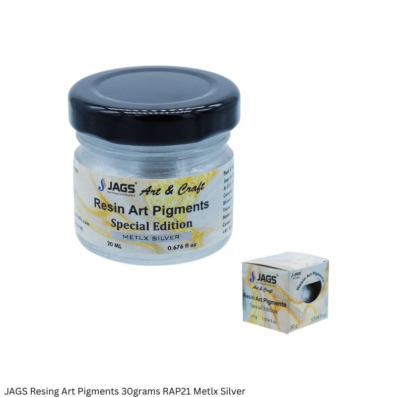 Resin Art Pigments – Vibrant Metallic Colors for Epoxy Art 30grams pack