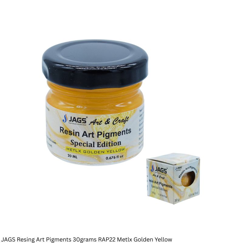 Resin Art Pigments – Vibrant Metallic Colors for Epoxy Art 30grams pack