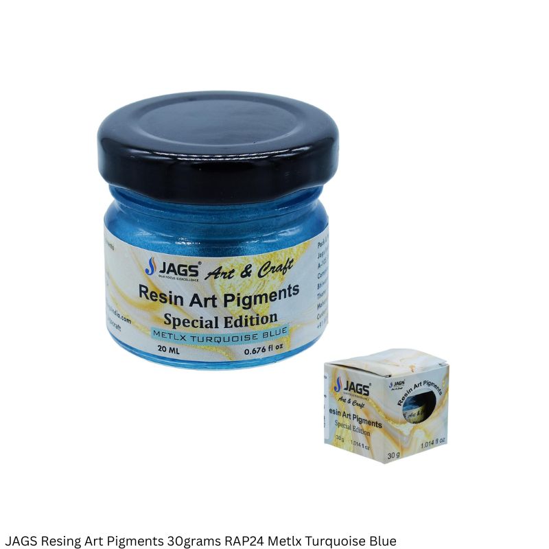 Resin Art Pigments – Vibrant Metallic Colors for Epoxy Art 30grams pack
