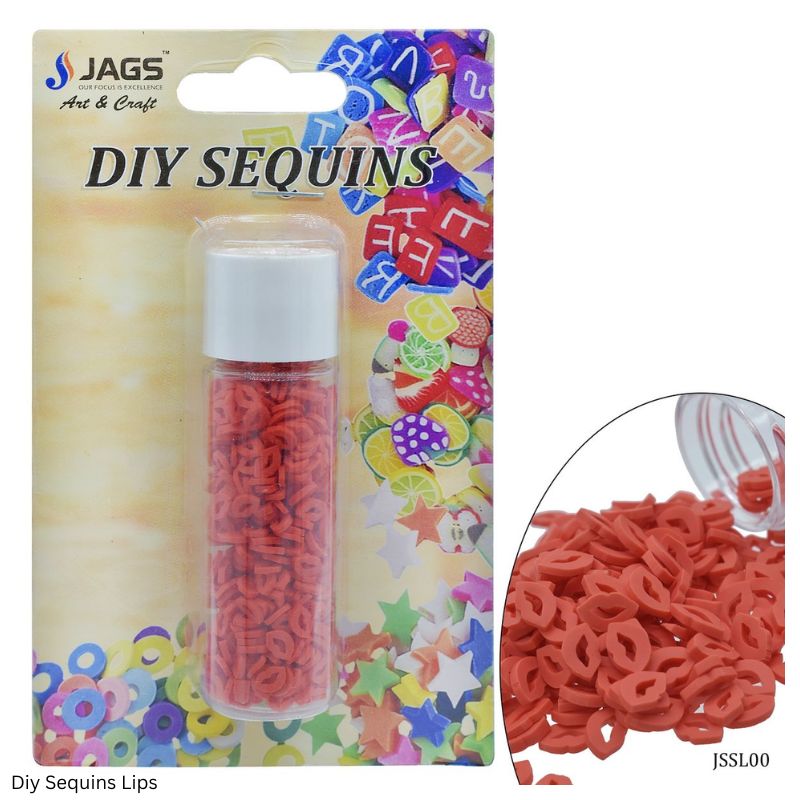 JAGS DIY Sequins Shaker Assorted Designs for Resin Art and Crafts