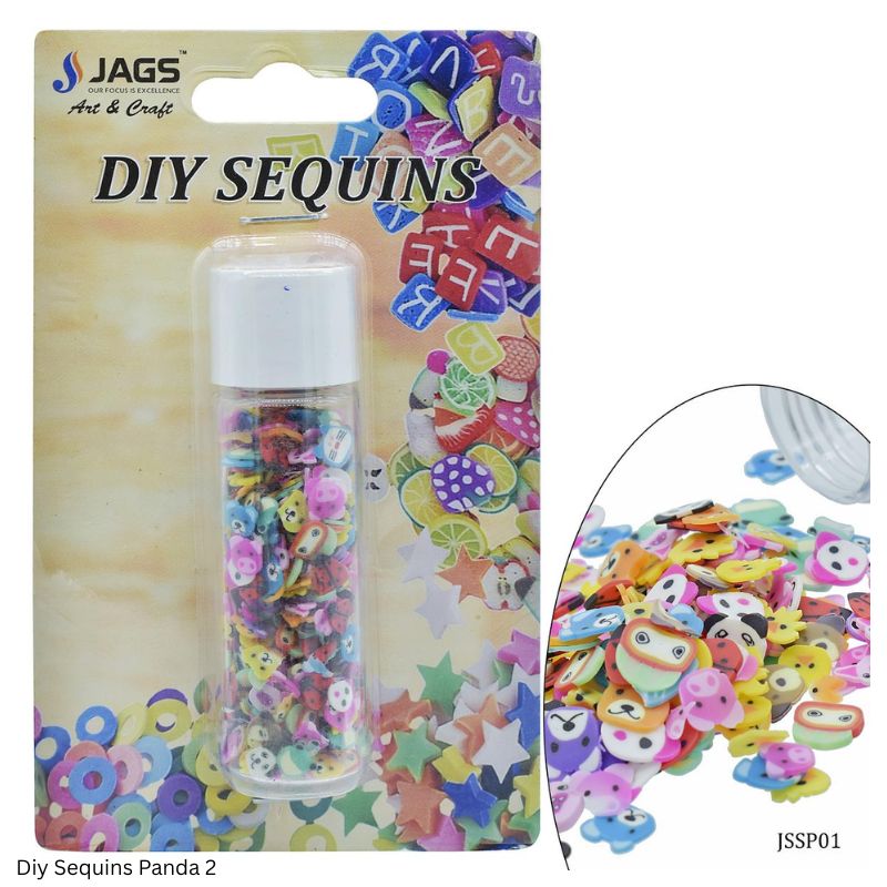 JAGS DIY Sequins Shaker Assorted Designs for Resin Art and Crafts
