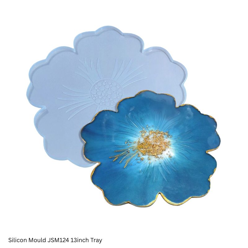 JAGS Silicone Mould JSM124 13 Inch Tray for Resin Art - Large Tray
