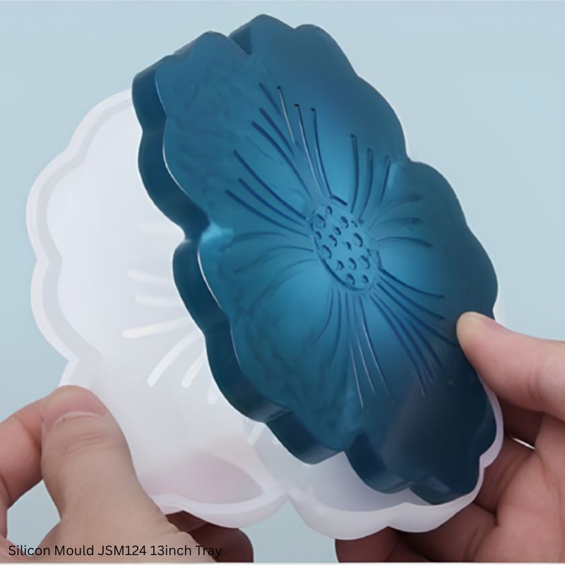 JAGS Silicone Mould JSM124 13 Inch Tray for Resin Art - Large Tray