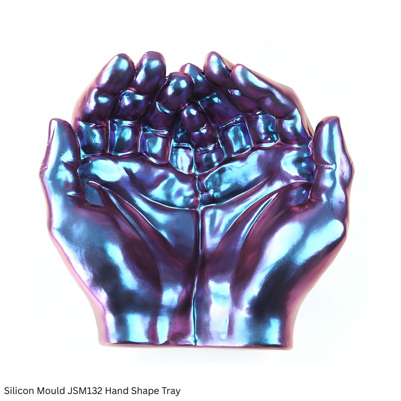 JAGS Silicone Mould JSM132 Hand Shaped Tray for Resin Art - Decorative Tray Mould
