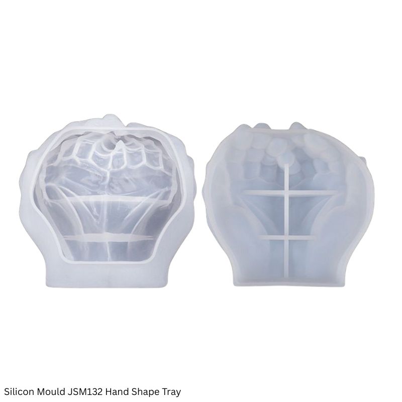 JAGS Silicone Mould JSM132 Hand Shaped Tray for Resin Art - Decorative Tray Mould