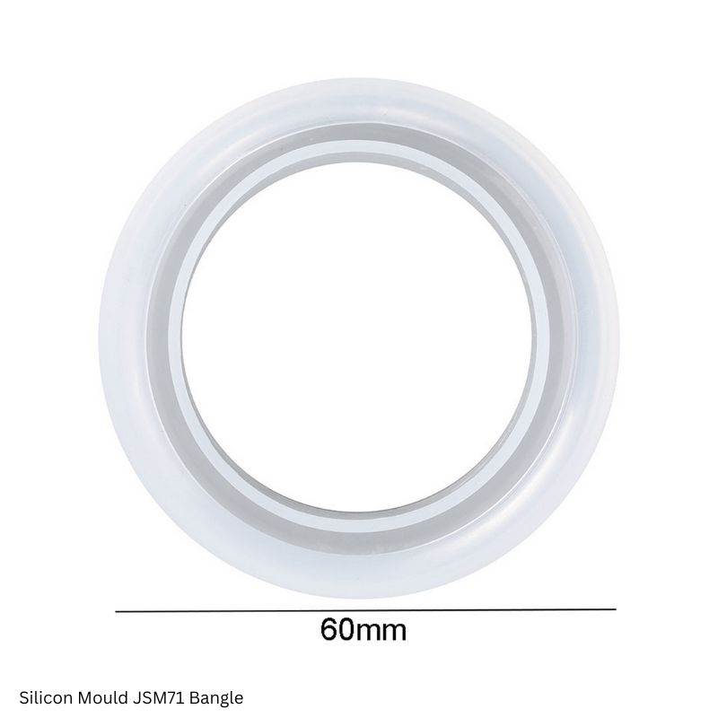 JAGS Silicone Mould JSM71 Bangle Mould for Resin Jewellery