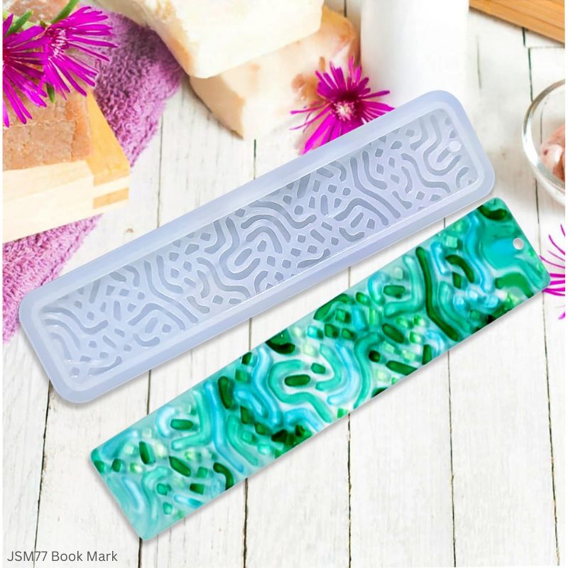 Jags Silicone Mould JSM77 – Bookmark Design 1 Resin Casting Mould