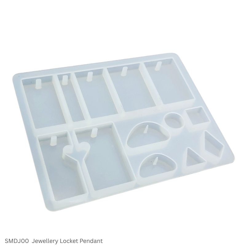 Jags Silicone Mould SMDJ00 – DIY Jewellery Locket & Pendant Design Resin Casting Mould
