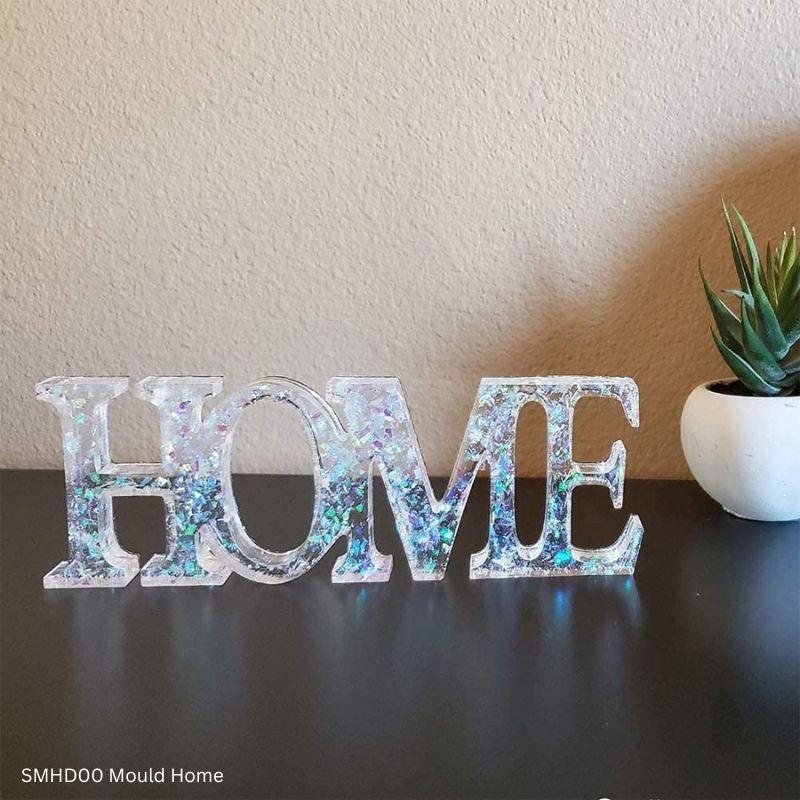 JAGS Silicone Mould SMHD00 Home Word Design - Resin Home Décor Mould