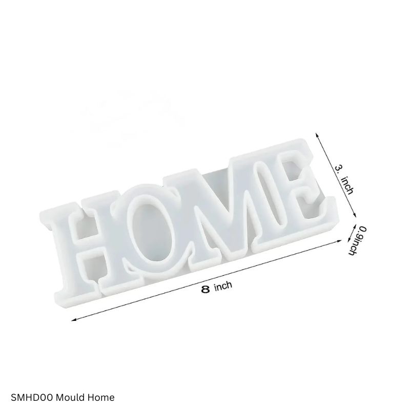 JAGS Silicone Mould SMHD00 Home Word Design - Resin Home Décor Mould